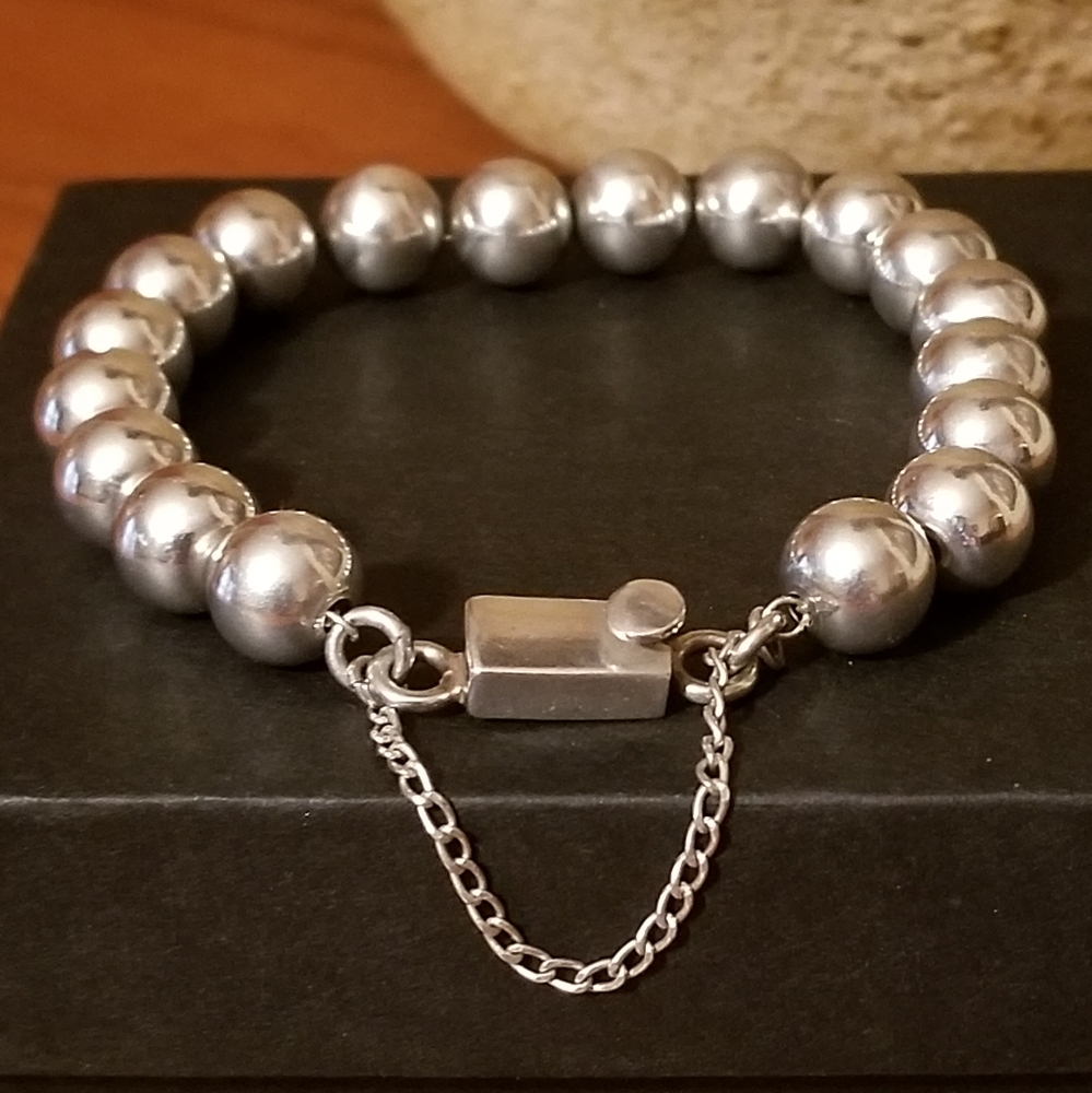 Silpada Sterling Silver Bead Bracelet